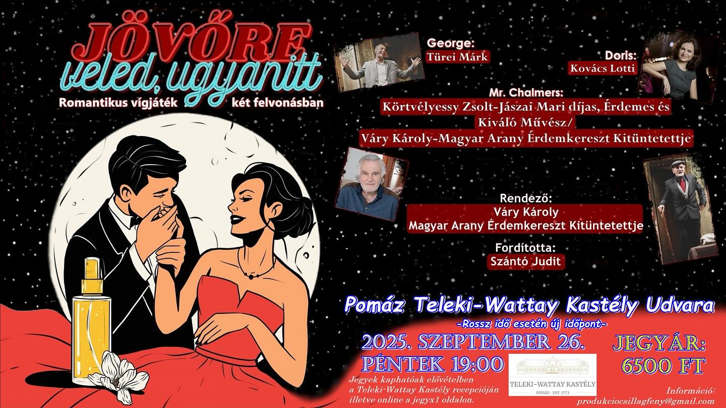 Színházi est a Teleki-Wattay Kastélyban! 1